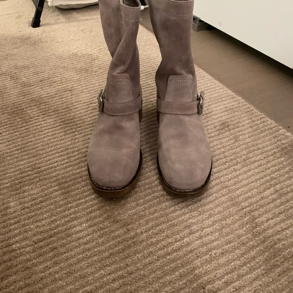 Rag & Bone Oliver suede mid calf boots - Picture 3 of 4